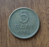Cumpara ieftin 5 Bani 1954 RPR Rom&acirc;nia - Monedă Alamă, Numismatică Rom&acirc;nească