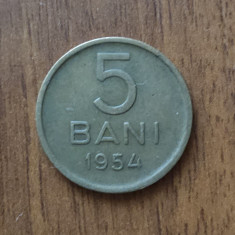 5 bani 1954, RPR / România