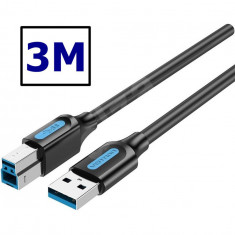 Cablu VENTION USB 3.0 A Tata la B Tata-Lungime 3 Metri