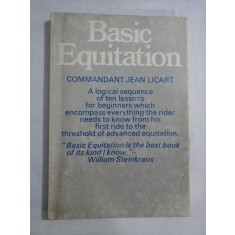 BASIC EQUITATION - JEAN LICART ( echitatie)