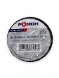 Banda Izolatoare Neagra Premium PVC 19mm x 25m, Izolatie Electrica Joasa si Inalta Tensiune, Rezistenta Acizi si Alcalii