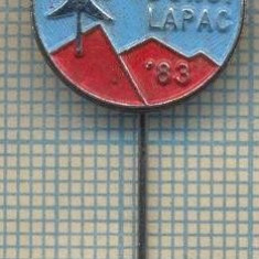 Y 446 INSIGNA- ORA DONJI LAPAC - METEO -CROATIA -IUGOSLAVIA -PENTRU COLECTIONARI