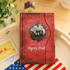 Jurnal / Agenda / Caiet De Notite Stil Vintage HARRY POTTER - Rosu foto