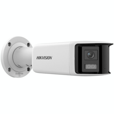 ColorVu - Camera IP 4MP, lentila 2.8mm, Panoramic view 180gr, WL 40m, Audio - HIKVISION DS-2CD2T47G2P-LSU-SL-2.8mm foto