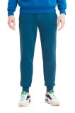 Cumpara ieftin Pantaloni Barbati Puma ESS Logo Fleece Albastri Bumbac Sport Relaxare Snur Buzunare
