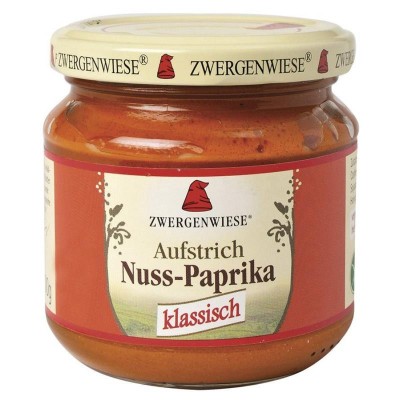 Crema Tartinabila cu Nuci si Ardei Fara Gluten Bio 200 grame Zwergenwiese foto