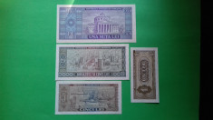 Bancnota 1, 5, 25, 100 lei 1966 Lot 4 buc foto