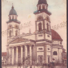 5068 - SATU-MARE, Church, Romania - old postcard - used - 1908