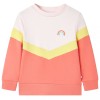 Bluzon pentru copii roz pal 92 11079, vidaXL