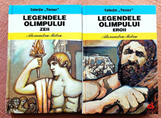 Legendele Olimpului 2 Volume (cartonate). Ed. Vox 2000, 2012 - Alexandru Mitru foto