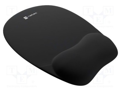 Pad pentru mouse NATEC negru din gel 235x195x22mm foto