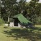 vidaXL Cort de familie Tipi cu acoperiș Verde 364 x 281 x 257 cm
