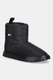 Tommy Jeans cizme de iarnă TJW SNOW BOOT culoarea negru, EN0EN02823