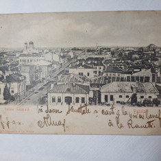 CARTE POSTALA BRAILA.VEDERE GENERALA.1907.