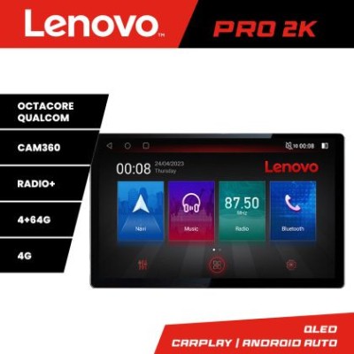 Navigatie Peugeot 308 K-038 Lenovo PRO 4+64 13 inch 2K android 4G DSP gps internet 8Core CarStore Technology foto