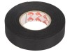 Bandă Textilă Cauciucată Neagră 19mm x 30m