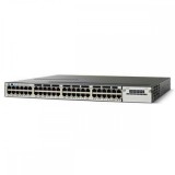 Switch Cisco Catalyst WS-C3750X-48P-S Layer 3 48 x 10/100/1000 Ethernet PoE 2 X 1100W cu C3KX-NM-1G