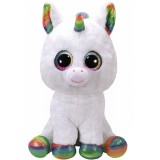 Plus TY 42 cm Boos Pixy unicorn alb