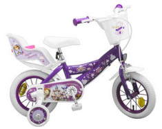 Bicicleta pentru fetite Printesa Sofia 12 inch Toimsa foto