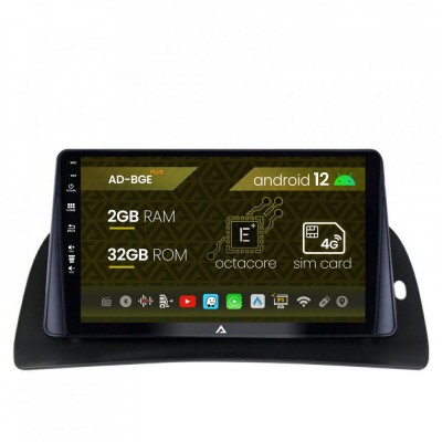 Navigatie Renault Kangoo (2015-2020), Android 12, E-Octacore 2GB RAM + 32GB ROM, 9 Inch - AD-BGE9002+AD-BGRKIT373 foto