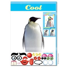 Felicitare amuzanta de iarna Little Extra - Pinguin foto