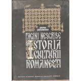 Pagini nescrise din Istoria culturii romanesti (sec. X-XVI) &ndash; Stefan Barsanescu