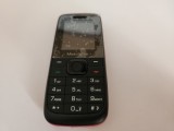 Telefon Mobil MobiWire Nakai Negru, 2G, Tastatura Numerica, Ecran 2.4&quot;, Single SIM, MicroSD, Baterie 800mAh, Nou Fara Cutie