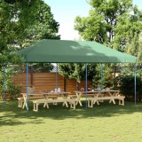 Cort de petrecere pliabil Pop-Up, 580x292x315 cm, verde GartenMobel Dekor, vidaXL