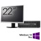 Pachet Refurbished Calculator HP ProDesk 600 G2 SFF, Intel Core i7-6700 3.40GHz, 8GB DDR4, 256GB SSD + Monitor 22 Inch + Windows 10 Pro NewTechnology