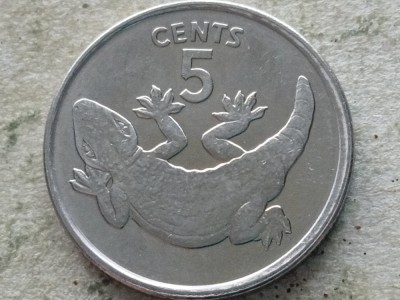 KIRIBATI-5 CENTS 1979 foto