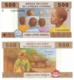 STATELE CENTRAL AFRICANE (GUINEEA ECUATORIALA) 500 francs 2002 UNC!!!