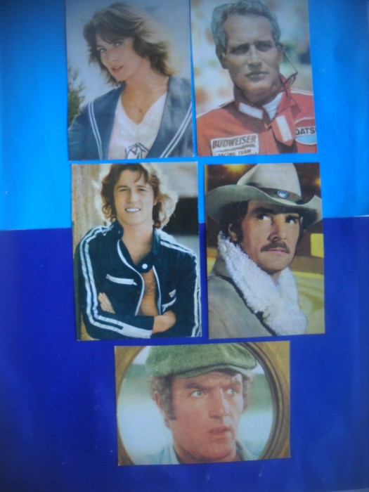 HOPCT LOT NR 1368 -ACTORI/ ARTISTI-5 CARTI POSTALE-NECIRCULATE