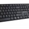 Kit tastatura + mouse Serioux NK9800WR, wireless 2.4GHz, US layout,
