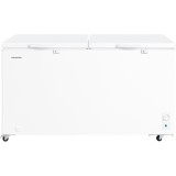 Lada frigorifica Heinner HCF-M508INVCE++, 508 L, Clasa E, Convertibila(Frigider/Congelator), Compresor inverter, iluminare LED, Maner extern cu incuie