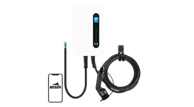 &amp;Icirc;ncărcător de perete Besen pentru mașini electrice F30 APP foto