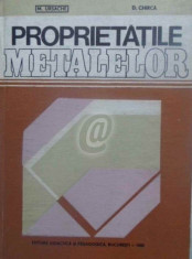 Proprietatile metalelor foto