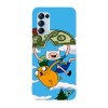 Husa compatibila cu Oppo A73, Viceversa, model One dolar Adventure time, Silicon, TPU, Transparent, Carcasa