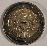 2 euro Germania 2012 F - 10 ani de euro, Europa