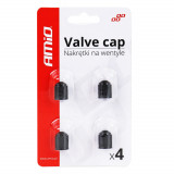 Set 4 Buc Capacele Ventil Amio Negru Plastic 02623