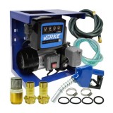 Pompa de transfer combustibil, motorina, autoamorsanta cu afisaj, 70l/min, oprire automata 220V, Verke
