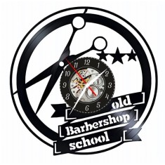 OLD BARBERSHOP- ceas de perete