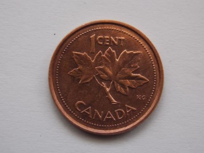 1 CENT 2002 CANADA-comemorativ foto