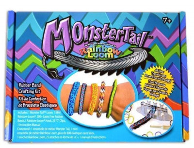 Monster Tail Rainbow Loom foto