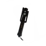 Cumpara ieftin Selfie Stick Universal 2 in 1 Extensibil cu Trepied si Telecomanda Bluetooth, TGA-49, Negru, Oem