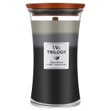 WoodWick Warm Woods Lum&acirc;nare aromată cu fitil din lemn 609.5 g