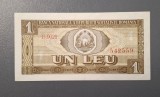Romania bancnota 1 leu 1966, stare excelenta