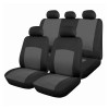 Set Huse Scaune Auto pentru Ssangyong Rexton - RoGroup Oxford Gri, 9 piese, Ro Group