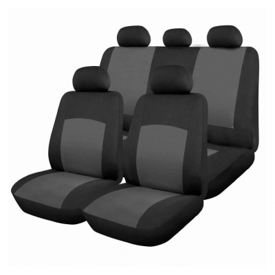 Set Huse Scaune Auto pentru Ssangyong Rexton - RoGroup Oxford Gri, 9 piese foto