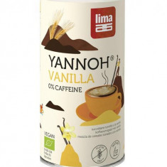 Cafea din Cereale Bio Yannoh Instant cu Vanilie 150gr Lima