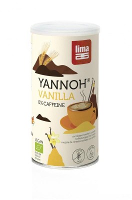 Cafea din Cereale Bio Yannoh Instant cu Vanilie 150gr Lima foto